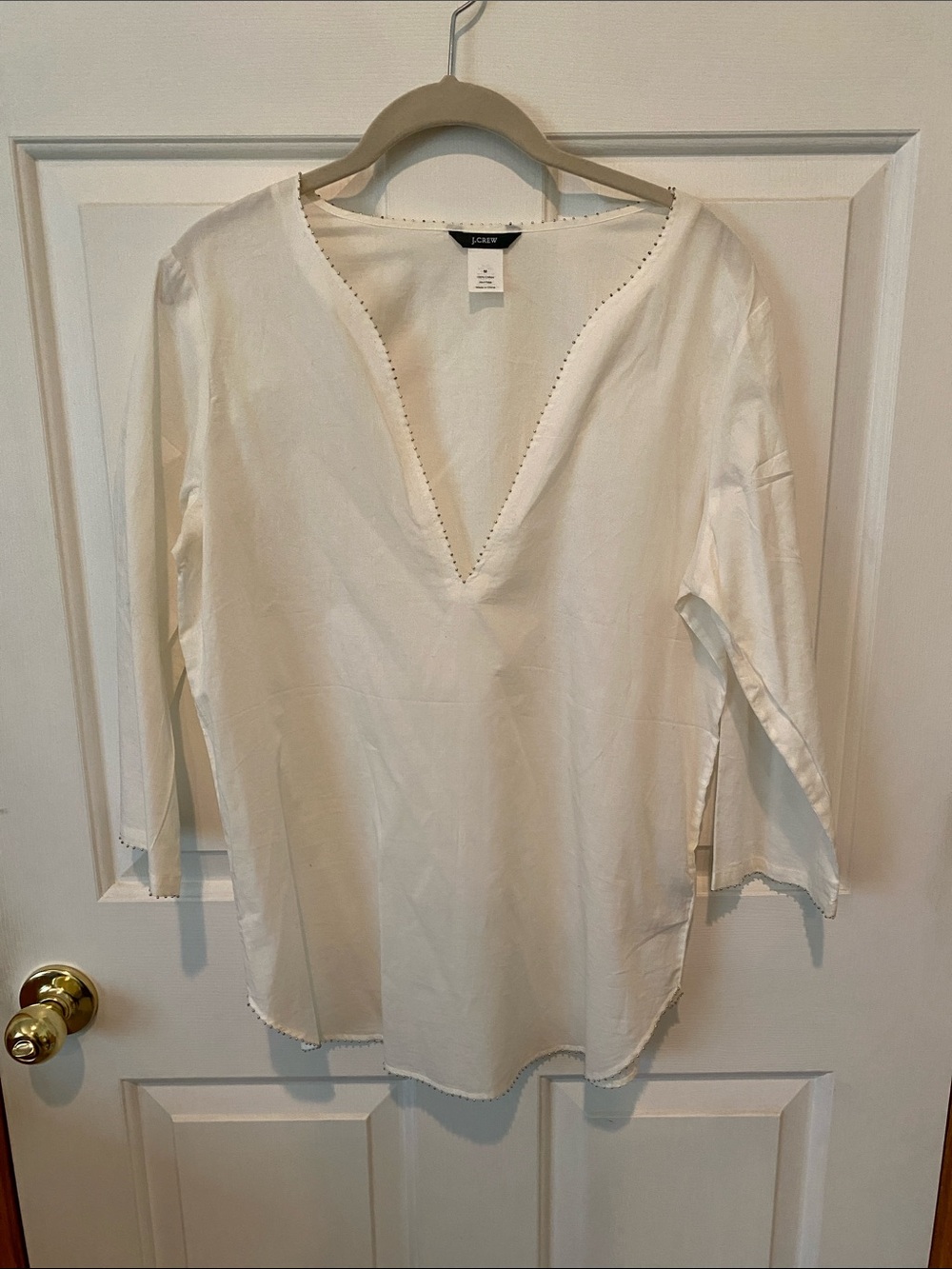 Never worn 100% Cotton popover